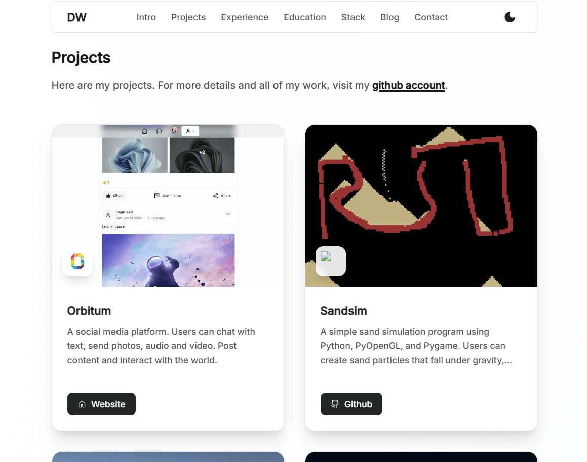 My Portfolio preview image